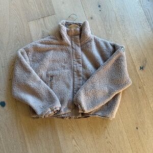 Vuori Women’s Pink Fuzzy Jacket